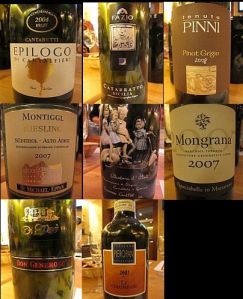 Les 1 Over italiaanse wijn