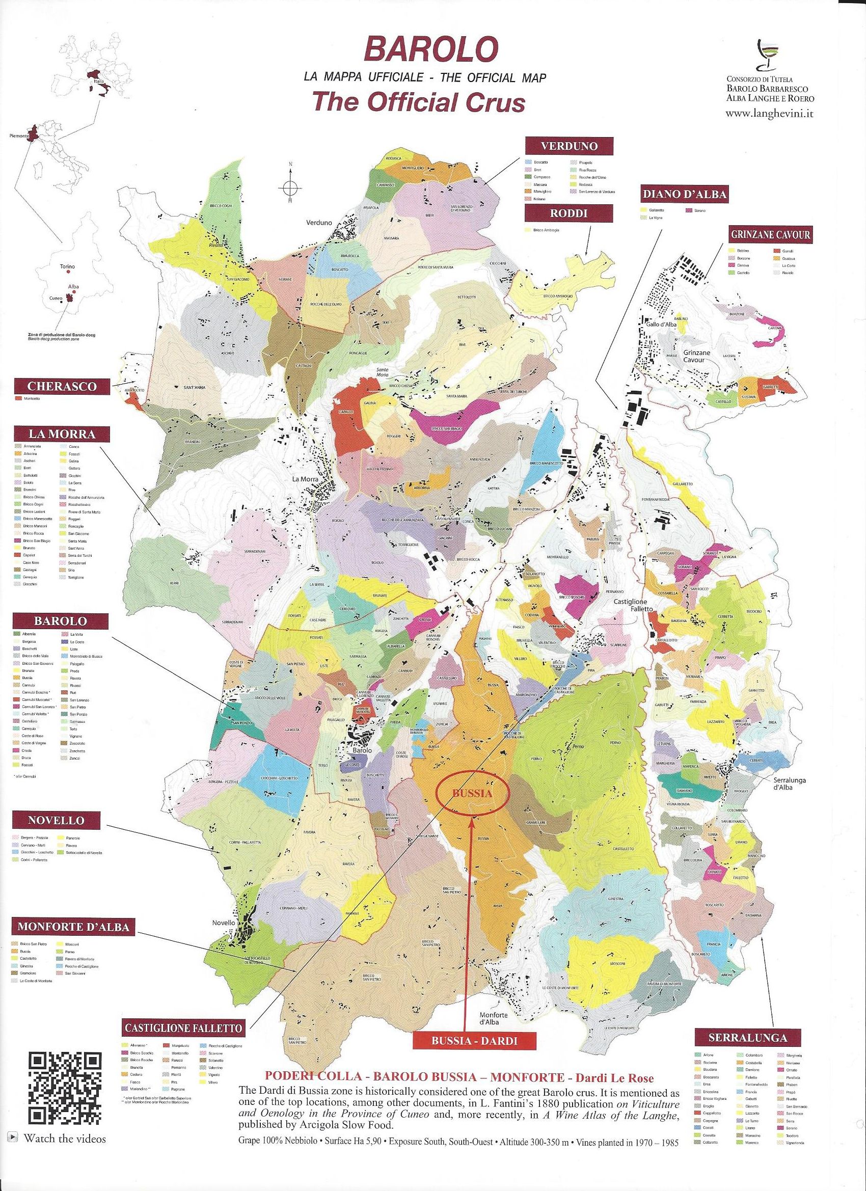 Barolo The official Crus