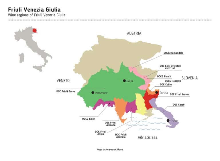 collio-map | Bottle Case